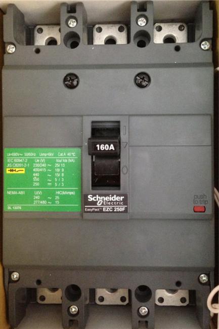 Schneider Easypact EZC100F 3P , 10kA @415VAC (EZC100F3015)